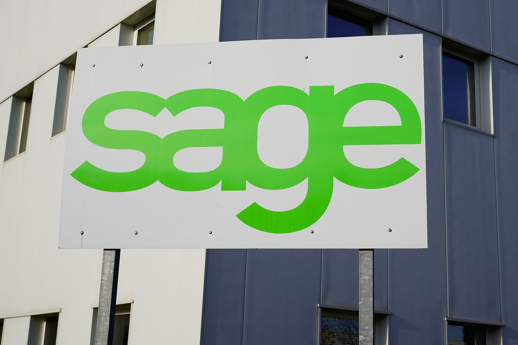 [UK and Canada] Sage launches new integrated suites for accountants and SMBs - Sage logo outside company HQ, new Sage suites launched