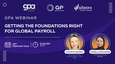 Getting the Foundations Right for Global Payroll