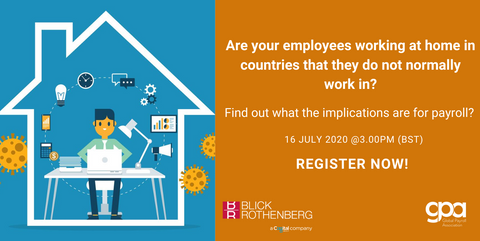 What are the implications of your employees working at home in countries that they do not normally work in?