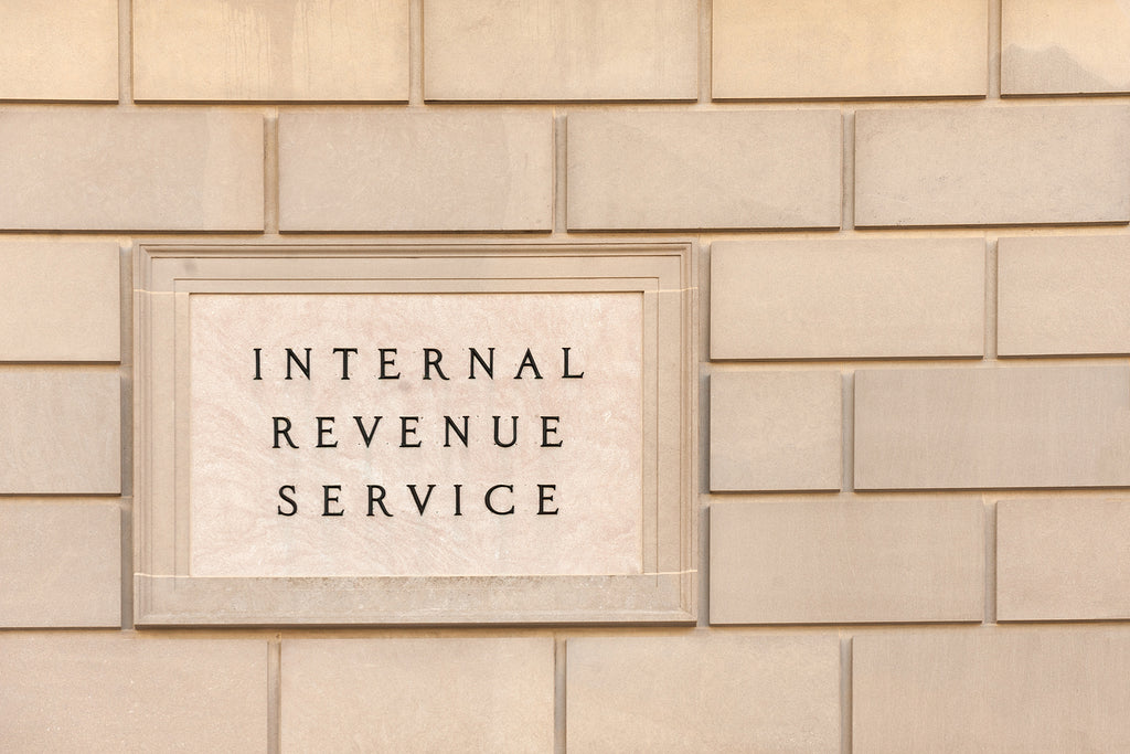 Latest From the States: IRS Issues 2025 Income Tax Withholding Methods  - IRS buidling facade Washington DC, IRS guidance