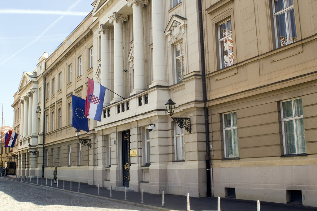 [Croatia] Minimum wage will rise to €970 from January 2025 - Sabor Croatian parliament buildings, Croatia's minimum wage set to rise, minimum wage mandate Croatia