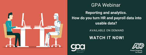 Reporting and analytics. How do you turn HR and payroll data into usable data?