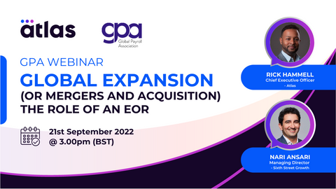 Global Expansion (or Mergers and Acquisition): The role of an EOR